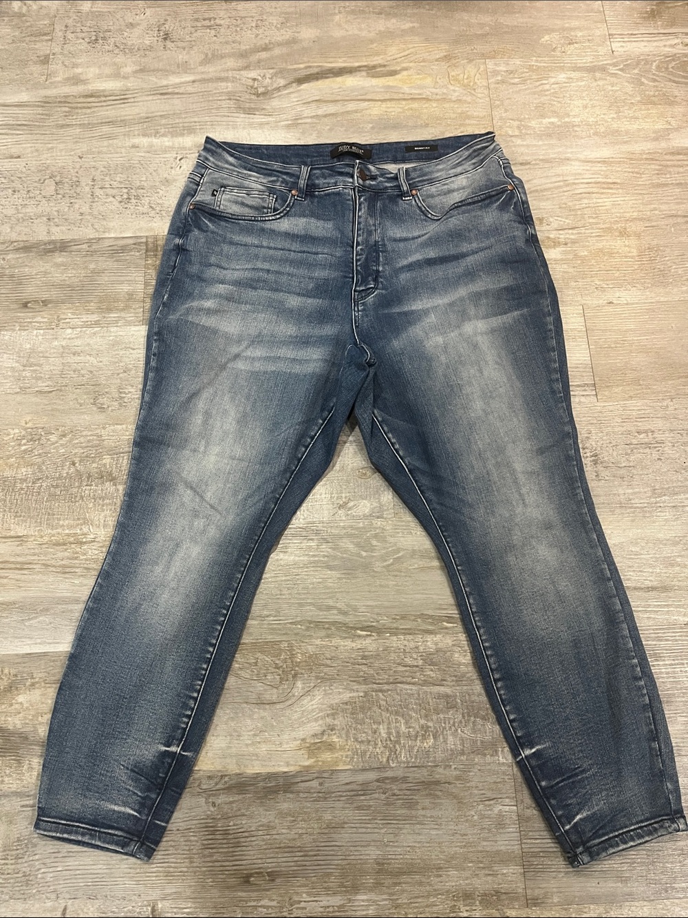 Judy Blue Women’s Blue Washed Stretch Jeans 18W